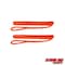 Extreme Max Extreme Max 3006.2594 BoatTector Premium Double Braid Nylon Fender Line Value-3/8" x 6' Neon Orange 3006.2594 - alternate 1